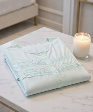 Camisón verde claro Arabesco Talla XXL