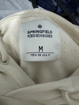 Sudadera Springfield Beige