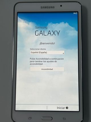 Tablet Samsung Galaxy T230 Blanca