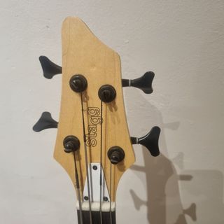 Bajo Stagg Fusion Fretless 1 Mic JB 1 Mic PB