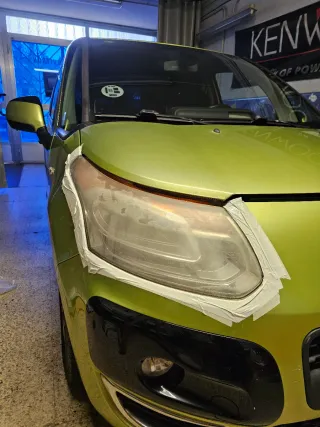 Pulido Faros de coche restauración de faros