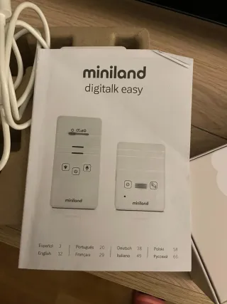 Vigilabebés Miniland Digitalk Easy