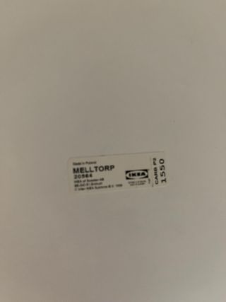 Mesa Melltorp Ikea Blanca