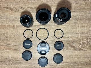 Cámara Canon EOS 550D + 3 objetivos