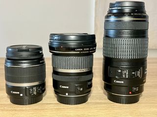 Cámara Canon EOS 550D + 3 objetivos