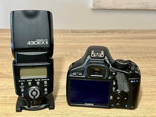 Cámara Canon EOS 550D + 3 objetivos