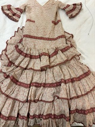 Traje de flamenca niña 11-12 años