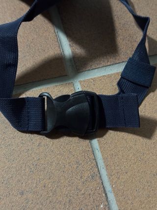 Riñonera Fila Negra y Roja