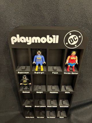 Expositor Playmobil DC Colección Figuras