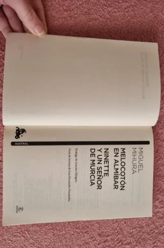 Melocotón en almíbar/Ninette y un señor de Murcia