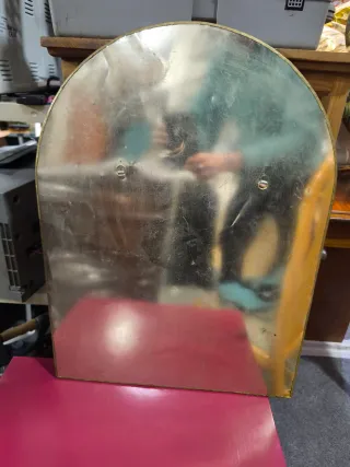 Espejo Antiguo Étnico Decorado