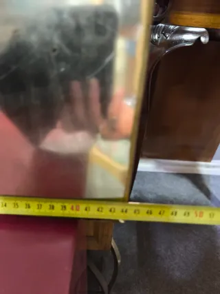 Espejo Antiguo Étnico Decorado