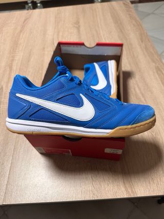 Zapatillas Fútbol Sala Nike Gato Azul A estrenar