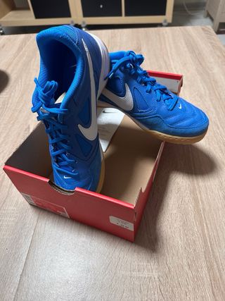 Zapatillas Fútbol Sala Nike Gato Azul A estrenar