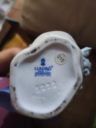 Figura Lladró Niña con Cesta de Flores