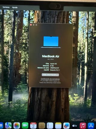 MacBook Air M2 256GB Azul Medianoche
