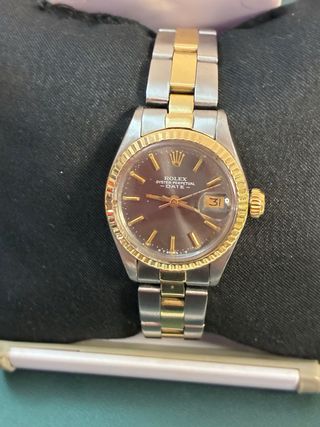 Rolex Oyster Perpetual Date Oro/Acero Señora