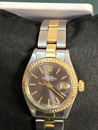 Rolex Oyster Perpetual Date Oro/Acero Señora