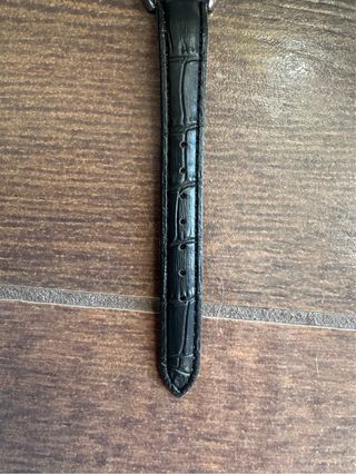 Orologio Vintage Nero in Quartz Ecopelle - Nuovo