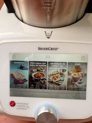 Robot Cocina Silvercrest Monsieur Cuisine Connect