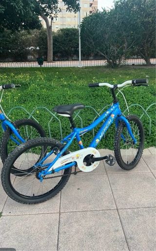 Bicicleta infantil azul