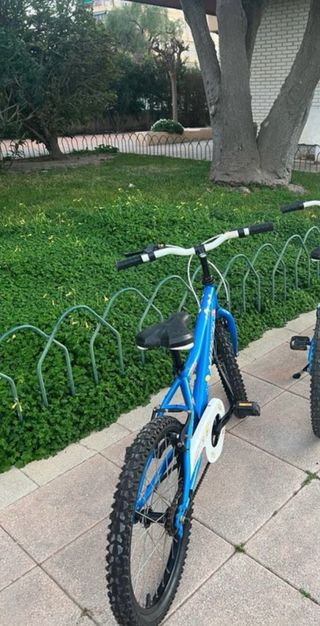 Bicicleta infantil azul