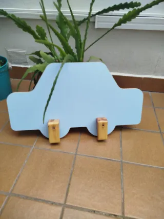 Barrera Cama Infantil Coche Azul