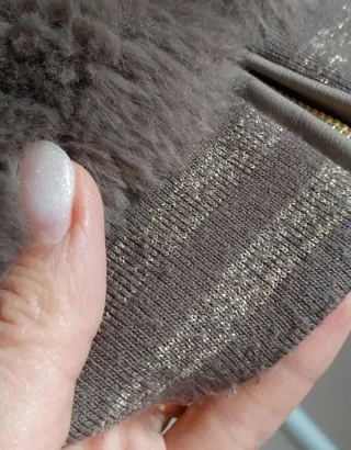 Casaco pêlo sintético menina Name it 8 anos