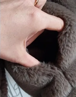 Casaco pêlo sintético menina Name it 8 anos