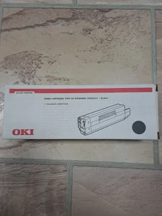 Tóner OKI C6 Negro Estándar