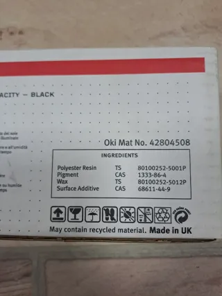 Tóner OKI C6 Negro Estándar