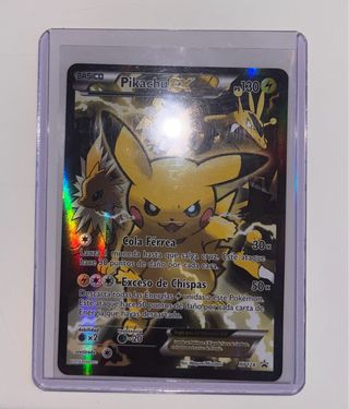 Carta Pokémon Pikachu EX XY124