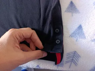 Polo Zara Man Negro Talla L