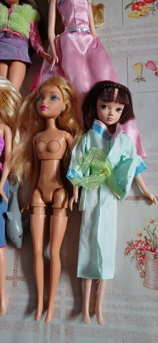 Lotto Bambole Barbie