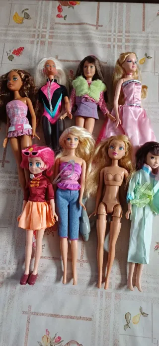 Lotto Bambole Barbie