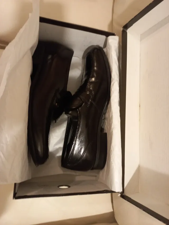 Zapatos piel de vestir negros