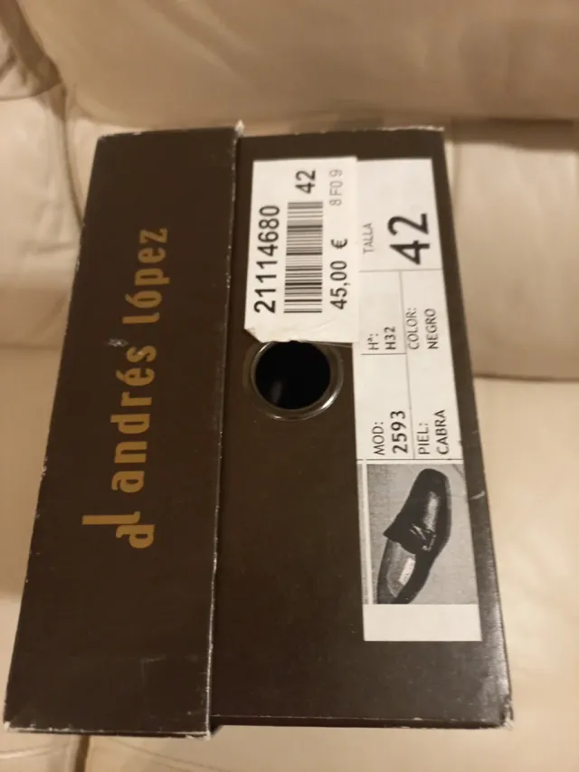 Zapatos piel de vestir negros