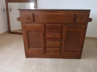 Mueble de madera para baño u otra estancia