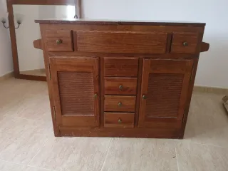Mueble de madera para baño u otra estancia
