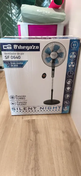 Ventilador Orbegozo SF0640 con Mando