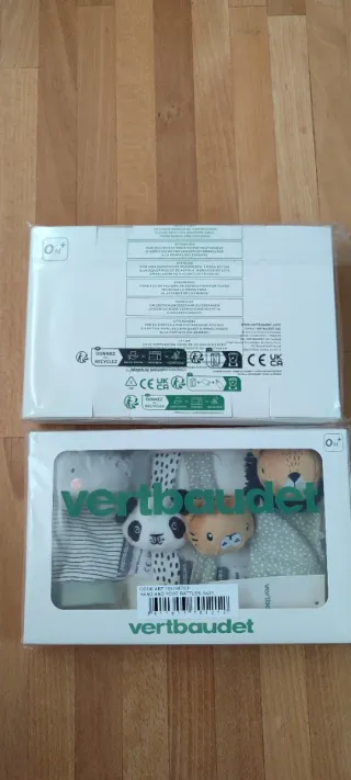 Pack Marionetas de animales para bebé Vertbaudet