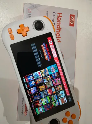 Consola Portátil K56 Retroid Naranja/Blanco