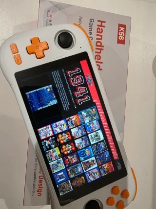 Consola Portátil K56 Retroid Naranja/Blanco