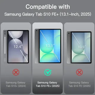 JETech Funda para Samsung Galaxy Tab S10 FE Plus/S