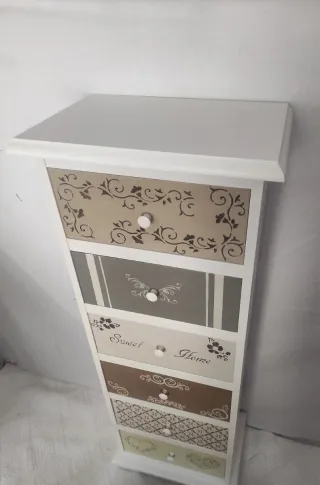 Sinfonier de madera 6 cajones