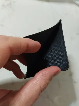 Porta carte Alitalia nero