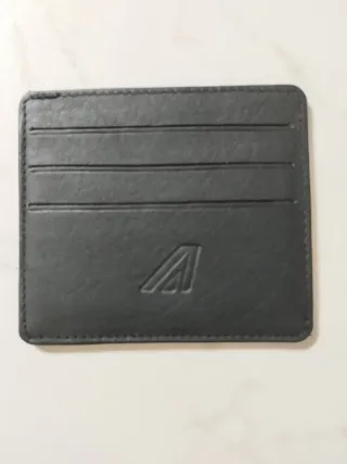 Porta carte Alitalia nero