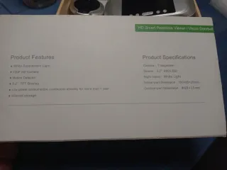 Videoportero HD con Cámara y Detector