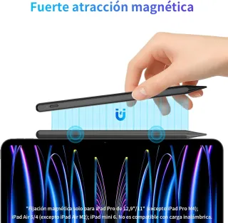Lápiz para Apple iPad 2018-2025, 15Min Carga Rápida