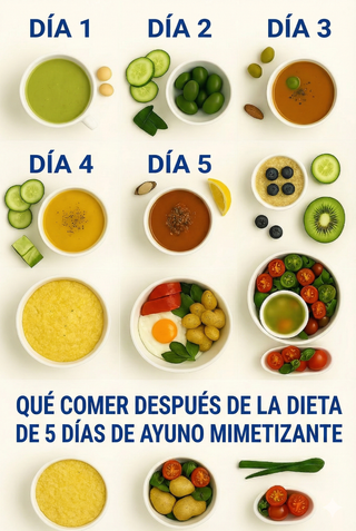 Reinicia tu metabolismo: FMD en 5 días